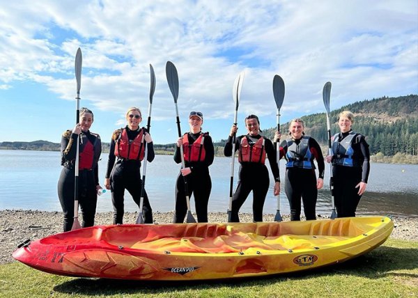 Outdoor activities on Loch Ken